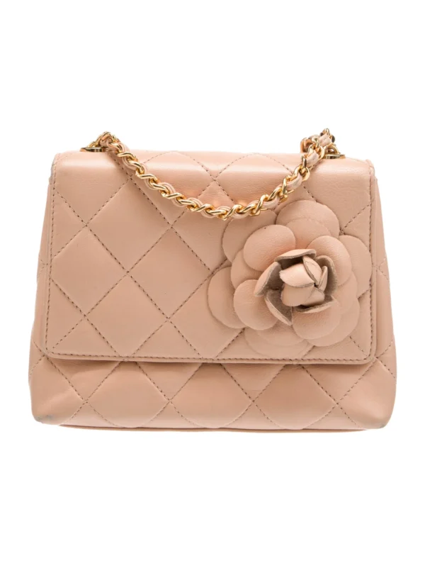 Mini Camellia Flap Bag