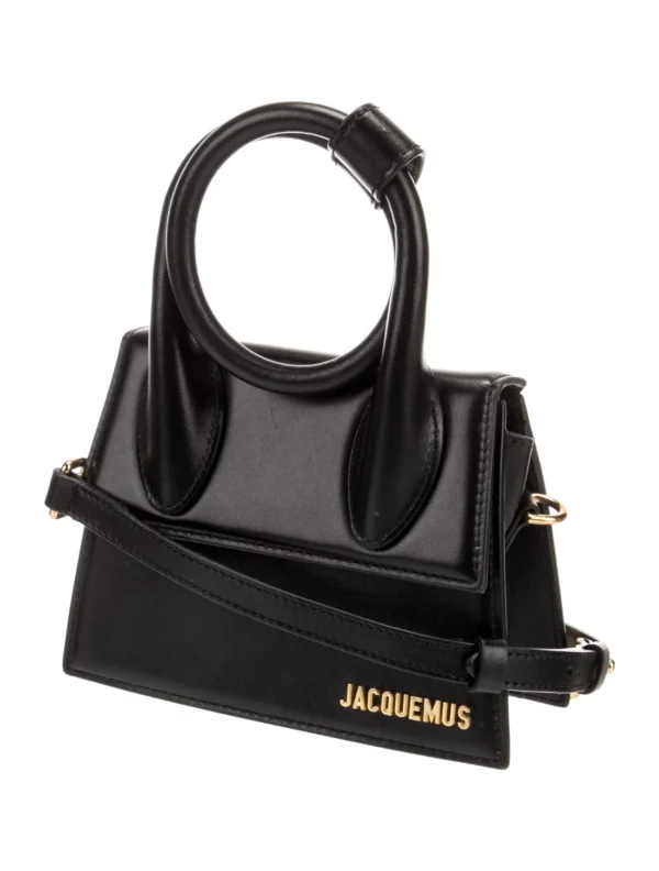 Smart Investment Jacquemus Leather Top Handle Bag – Image 2