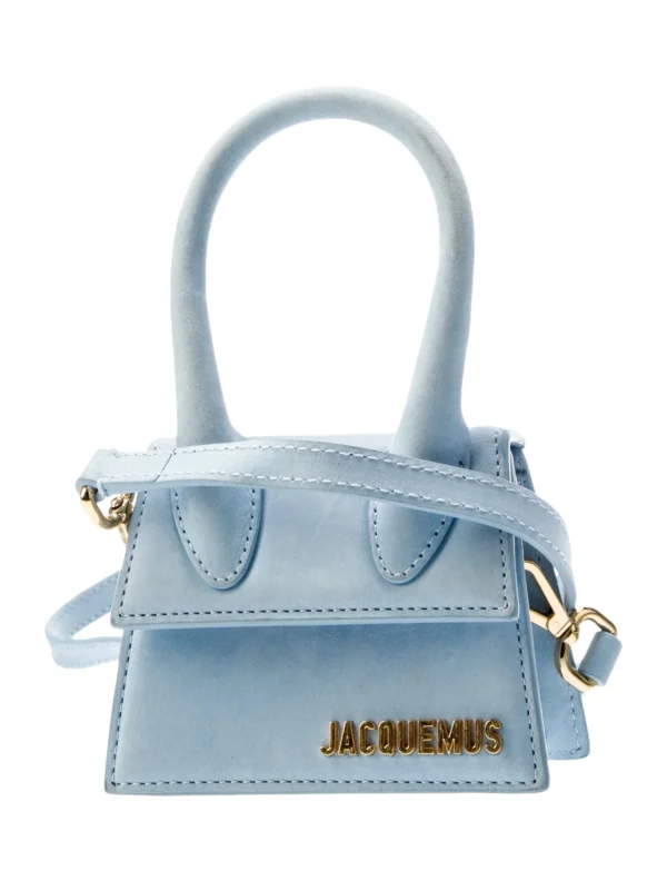 Jacquemus Suede Top Handle Bag