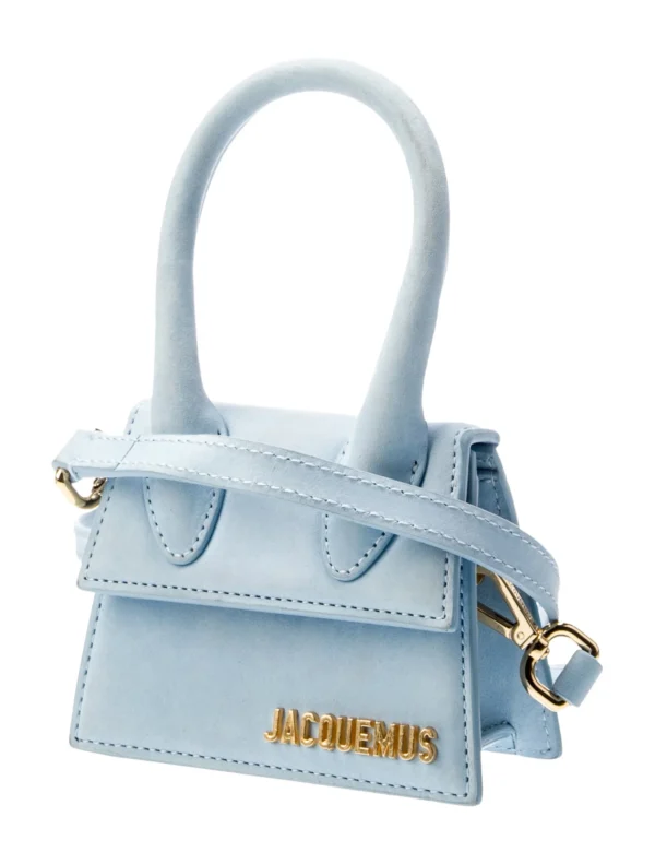 Jacquemus Suede Top Handle Bag – Image 3